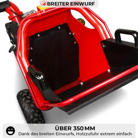 SCHORR RR100THX Benzin-Holzhäcksler für Schnittgut bis 100 mm