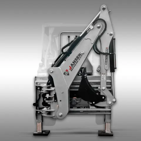 JANSEN BHSM-225 Heckbagger für Traktoren mit Seitenverschiebung