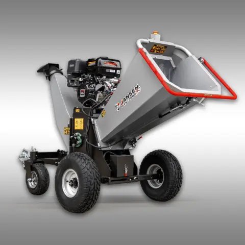 JANSEN GTS-3000pro Benzin-Gartenhäcksler mit Elektrostart