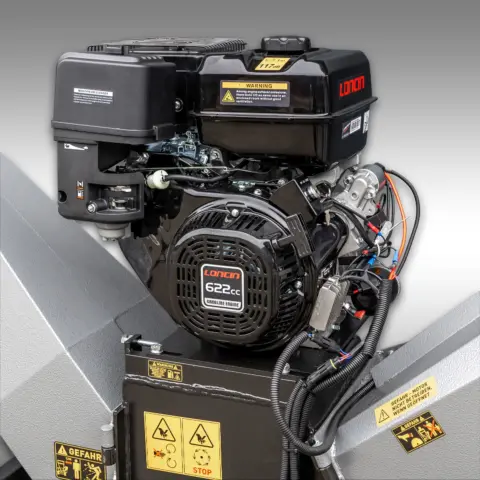 JANSEN GTS-3000pro Benzin-Gartenhäcksler mit Elektrostart