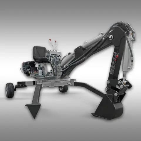 JANSEN MB-360° Benzin-Minibagger mit Briggs & Stratton-Motor