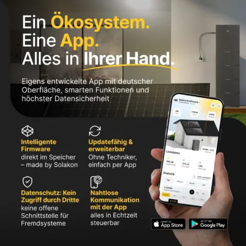 Solakon ONE – Balkonkraftwerk-Speicher ab 4,22 kWh