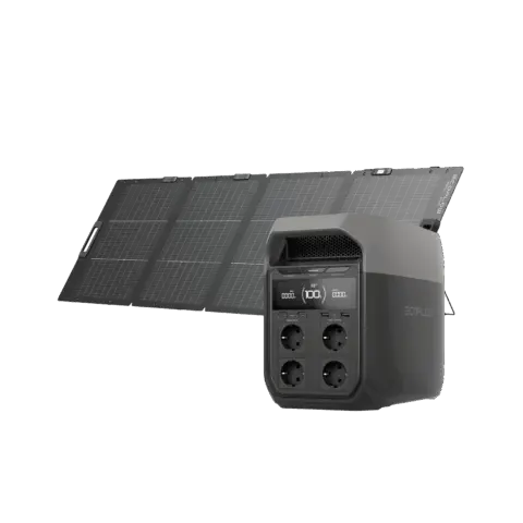 EcoFlow DELTA 3 – Powerstation-Sets 1.024 Wh / 1.800 W
