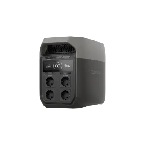 EcoFlow DELTA 3 – Powerstation-Sets 1.024 Wh / 1.800 W