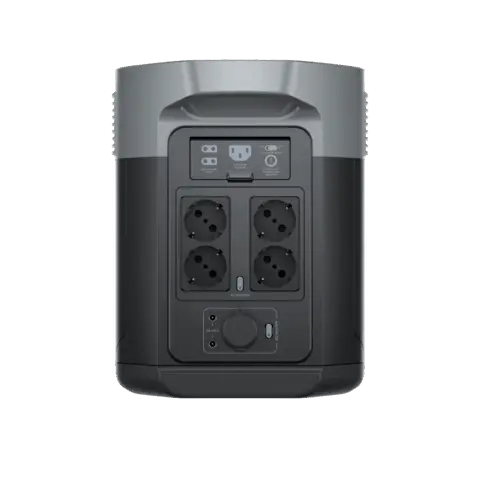 EcoFlow DELTA 2 Max – Powerstation-Set 2.048 Wh mit Mikro-Wechselrichter