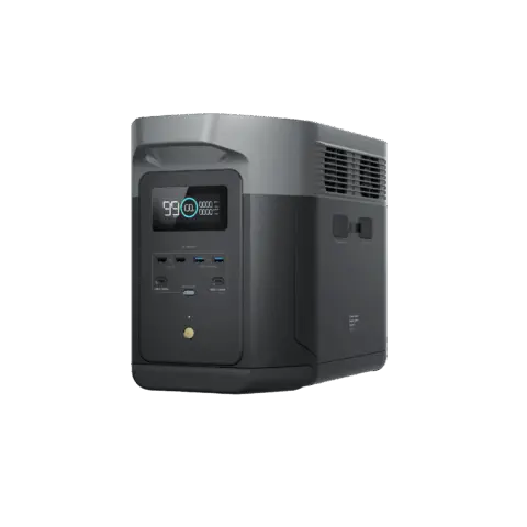 EcoFlow DELTA 2 Max – Powerstation-Set 2.048 Wh mit Mikro-Wechselrichter