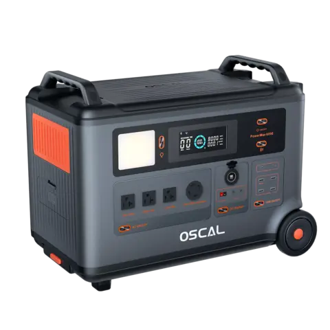 OSCAL PowerMax 6000 – Powerstation EU 3.600 Wh / 6.000 W