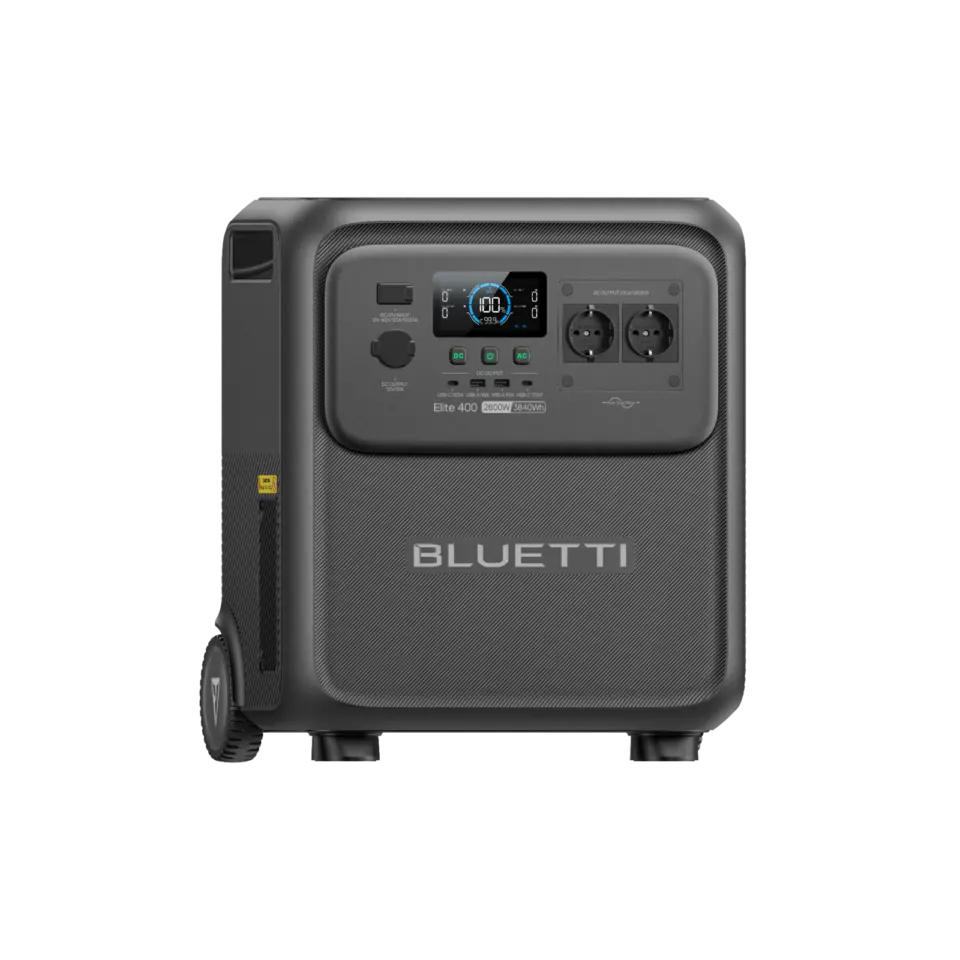 BLUETTI Elite 400 – Powerstation mit Rollen 3.840 Wh / 2.600 W