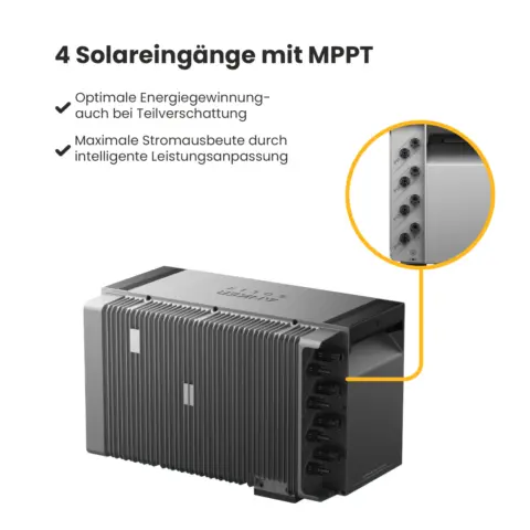 Anker SOLIX Solarbank 3 E2700 Pro – Solarbank-Set mit 4 × 500-W-Solarmodul