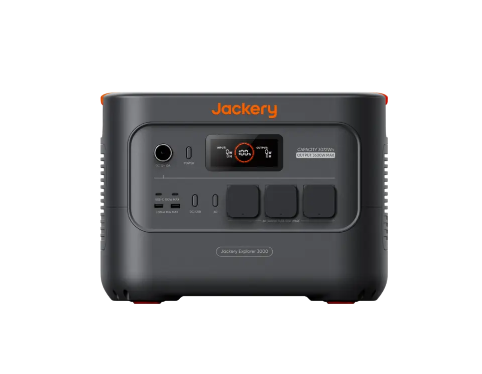 Jackery Explorer 3000 v2 – Powerstation 3.072 Wh / 3.600 W