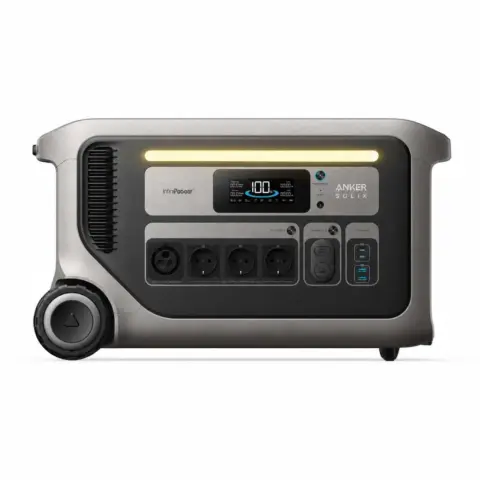 Anker SOLIX F3000 – Powerstation mit Rollen 3.072 Wh / 3.600 W