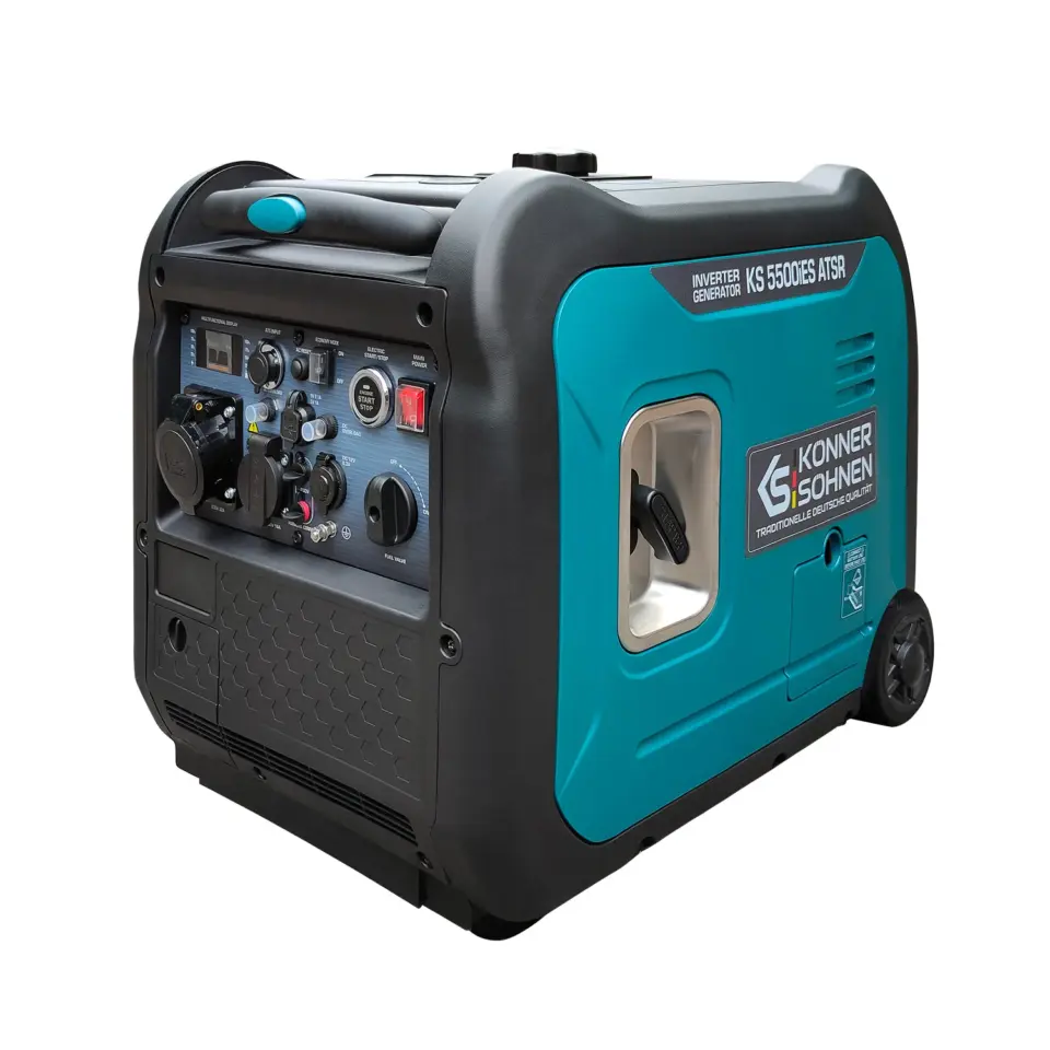 Könner & Söhnen KS 5500iE S ATSR – Benzin-Invertergenerator 230 V / 5.000 W